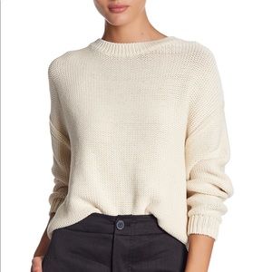 NWT Vince Cream Knit Sweater